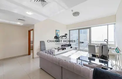 Apartment - 1 Bedroom - 2 Bathrooms for rent in Ocean Heights - Dubai Marina - Dubai