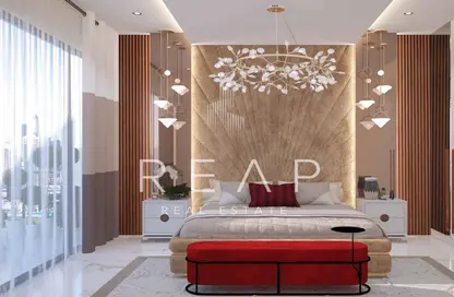 Room / Bedroom image for: Apartment - 2 Bedrooms - 2 Bathrooms for sale in Gemz by Danube - Al Furjan - Dubai, Image 1