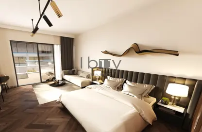 Room / Bedroom image for: Apartment - 1 Bathroom for sale in Grove Fountain Views - Saadiyat Island - Abu Dhabi, Image 1