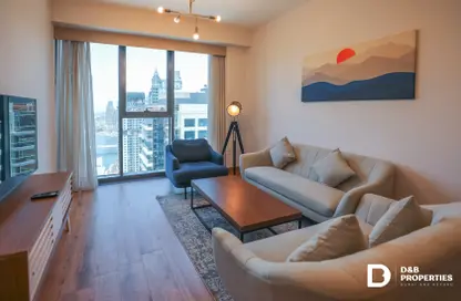 Apartment - 1 Bedroom - 2 Bathrooms for rent in Dubai Marina Moon - Dubai Marina - Dubai