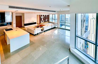 Penthouse - 5 Bedrooms - 6 Bathrooms for rent in Bay Central West - Bay Central - Dubai Marina - Dubai