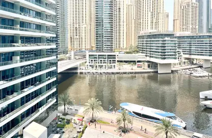 Apartment - 1 Bedroom - 2 Bathrooms for sale in Silverene Tower B - Silverene - Dubai Marina - Dubai