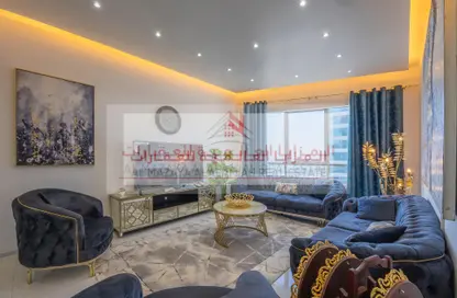 Apartment - 2 Bedrooms - 4 Bathrooms for rent in Beach Tower 1 - Al Khan Lagoon - Al Khan - Sharjah