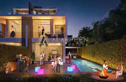 Outdoor House image for: Townhouse - 5 Bedrooms - 6 Bathrooms for sale in Park Greens - Damac Hills 2 - Dubai, Image 1