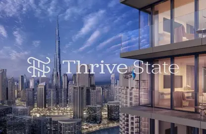 Apartment - Studio - 1 Bathroom for sale in Peninsula Four - Peninsula - Business Bay - Dubai