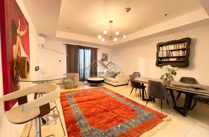Apartment - 1 Bedroom - 2 Bathrooms for rent in Riah Towers - Culture Village - Dubai