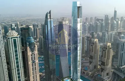 Apartment - Studio - 1 Bathroom for sale in Ciel Tower - Dubai Marina - Dubai