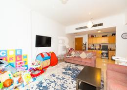 Living Room image for: Apartment - 1 bedroom - 2 bathrooms for rent in Mayfair Residency - Business Bay - Dubai, Image 1