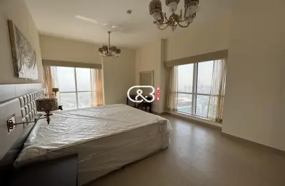 Room / Bedroom image for: Apartment - 2 Bedrooms - 2 Bathrooms for sale in Marina 101 - Dubai Marina - Dubai, Image 1