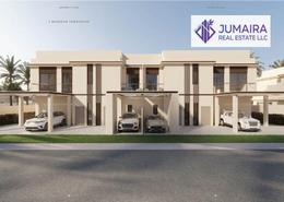Outdoor House image for: Townhouse - 2 bedrooms - 2 bathrooms for sale in Park Homes - Falcon Island - Al Hamra Village - Ras Al Khaimah, Image 1