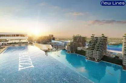 Apartment - Studio - 1 Bathroom for sale in Azizi Venice 14 - Azizi Venice - Dubai South (Dubai World Central) - Dubai