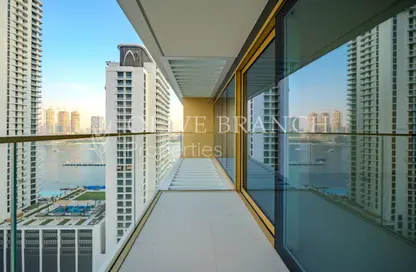 Apartment - 1 Bedroom - 1 Bathroom for rent in Grand Bleu Tower 1 - EMAAR Beachfront - Dubai Harbour - Dubai
