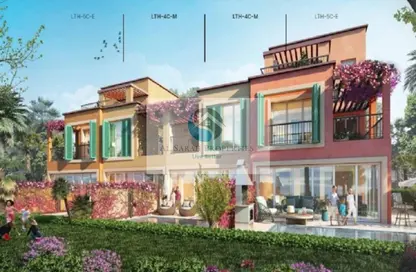 Townhouse - 4 Bedrooms - 3 Bathrooms for sale in Nice - Damac Lagoons - Dubai