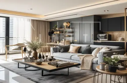 Living Room image for: Villa - 4 Bedrooms - 5 Bathrooms for sale in Verdana 2 - Dubai Investment Park - Dubai, Image 1