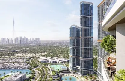 Apartment - 1 Bedroom - 1 Bathroom for sale in 320 Riverside Crescent - Sobha Hartland II - Bukadra - Dubai