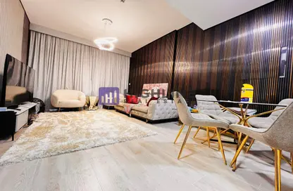 صورة لـ غرفة المعيشة شقة - غرفة نوم - 1 حمام للايجار في بلوم تاورز سي - ابراج بلووم - قرية الجميرا سركل - دبي ، صورة رقم 1