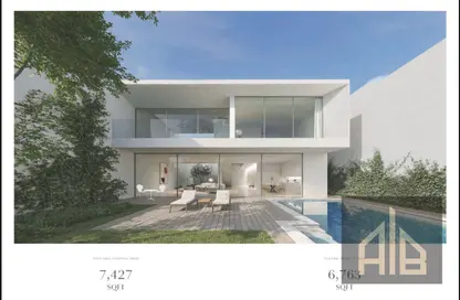 Outdoor House image for: Villa - 4 Bedrooms - 6 Bathrooms for sale in Beachfront - Al Zorah - Ajman, Image 1
