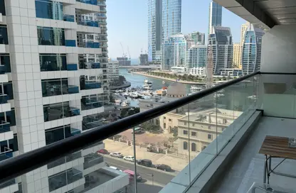 Apartment - 1 Bedroom - 2 Bathrooms for rent in Escan Tower - Dubai Marina - Dubai