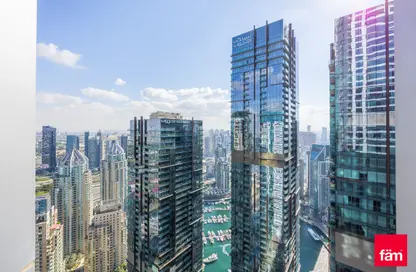 Outdoor Building image for: Apartment - 2 Bedrooms - 3 Bathrooms for sale in The Torch - Dubai Marina - Dubai, Image 1
