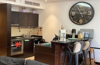 شقة - غرفة نوم - 2 حمامات للايجار في 1ذا ريزيدنس - برج ريزيدنس - دبي وسط المدينة - دبي