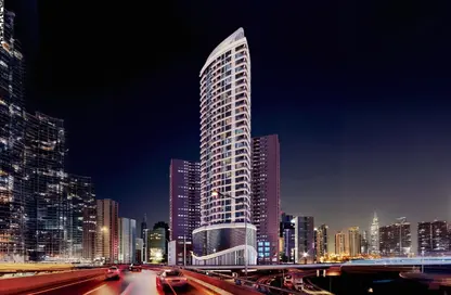 Apartment - 1 Bedroom - 2 Bathrooms for sale in Tower C1 - Ajman Pearl Towers - Ajman Downtown - Ajman