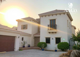 Villa - 5 bedrooms - 6 bathrooms for rent in Lime Tree Valley - Earth - Jumeirah Golf Estates - Dubai
