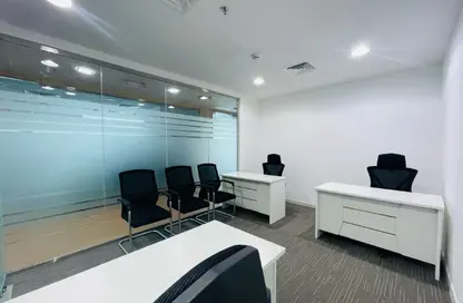 Office Space - Studio - 2 Bathrooms for rent in Hanging Garden Tower - Al Danah - Abu Dhabi Office Space - Studio - 2 Bathrooms for rent in Hanging Garden Tower - Al Danah - Abu Dhabi