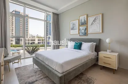 Room / Bedroom image for: Apartment - 1 Bedroom - 2 Bathrooms for rent in Banyan Tree Residences Hillside Dubai - Jumeirah Lake Towers - Dubai, Image 1
