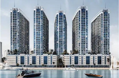 Apartment - 3 Bedrooms - 4 Bathrooms for sale in Ajman Creek Towers - Al Rashidiya 1 - Al Rashidiya - Ajman