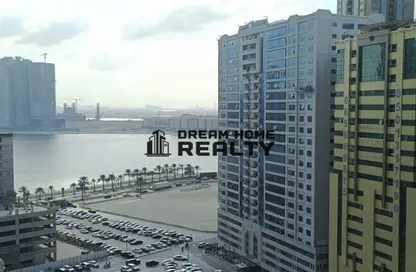 Apartment - 1 Bedroom - 2 Bathrooms for rent in Al Khan 5 building - Al Khan - Sharjah