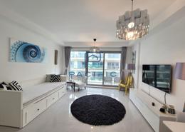 Living Room image for: Studio - 1 bathroom for rent in Pacific Samoa - Pacific - Al Marjan Island - Ras Al Khaimah, Image 1
