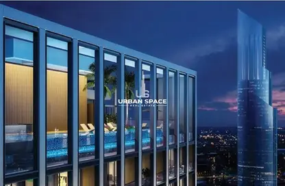 Office Space - Studio - 1 Bathroom for sale in Binghatti Moonlight - Al Jaddaf - Dubai