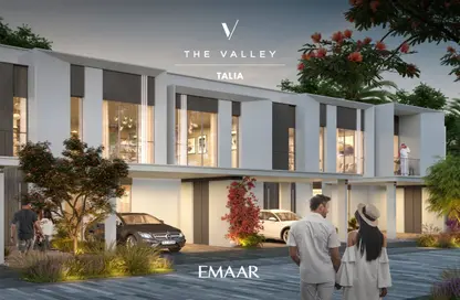 Townhouse - 3 Bedrooms - 4 Bathrooms for sale in Talia - The Valley - Dubai