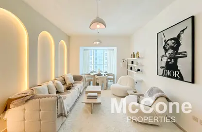 Apartment - 1 Bedroom - 2 Bathrooms for rent in Elite Residence - Dubai Marina - Dubai
