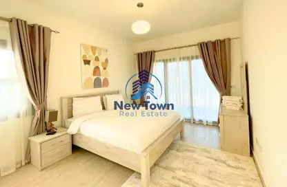 صورة لـ غرفة- غرفة النوم شقة - 2 غرف نوم - 3 حمامات للايجار في برج الأندلس إي - الأندلس - منطقة الجولف بالجميرا - دبي ، صورة رقم 1