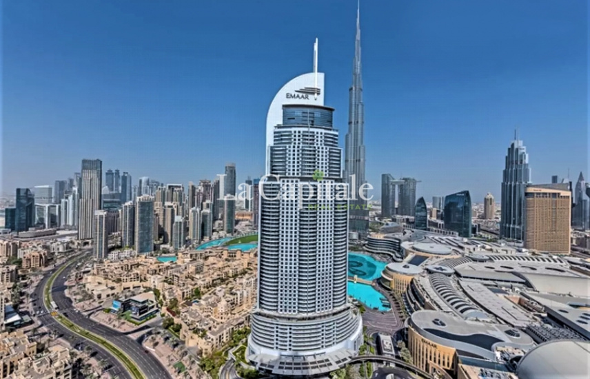 Apartment for Sale in Boulevard Point VACANT Top Floor Full Fountain