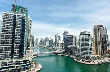 Apartment - 1 Bedroom - 2 Bathrooms for rent in Bay Central - Dubai Marina - Dubai