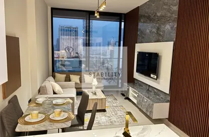 Apartment - 1 Bedroom - 2 Bathrooms for rent in Binghatti Amber - Jumeirah Village Circle - Dubai