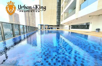 شقة - غرفة نوم - 2 حمامات للايجار في حديقة الوليد 1 - حديقة الوليد - الجداف - دبي