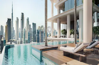 Apartment - 3 Bedrooms - 3 Bathrooms for sale in Vela Viento By Omniyat - Business Bay - Dubai