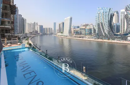 شقة - 2 غرف نوم - 3 حمامات للبيع في تراسات مراسي درايف - الخليج التجاري - دبي