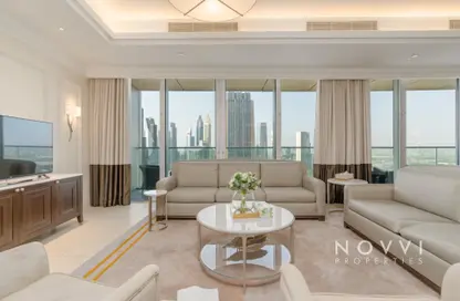 Apartment - 4 Bedrooms - 5 Bathrooms for rent in Kempinski BLVD - Downtown Dubai - Dubai
