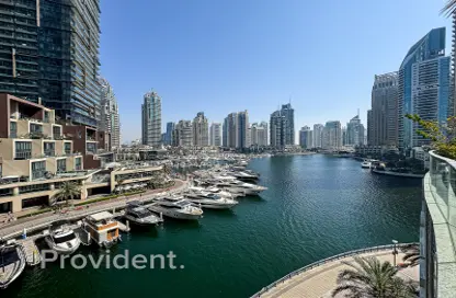 Apartment - 1 Bedroom - 2 Bathrooms for rent in Damac Heights - Dubai Marina - Dubai
