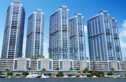 Apartment - 1 Bedroom - 2 Bathrooms for sale in Ajman Creek Towers - Al Rashidiya 1 - Al Rashidiya - Ajman