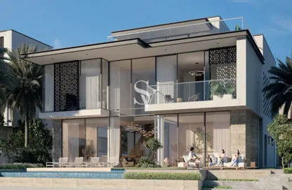 Villa - 5 Bedrooms - 7 Bathrooms for sale in Palm Jebel Ali Frond K - Palm Jebel Ali - Dubai