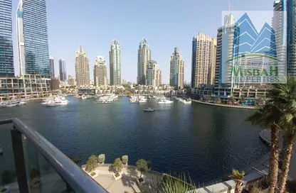 شقة - غرفة نوم - 2 حمامات للايجار في مارينا تيراس - دبي مارينا - دبي