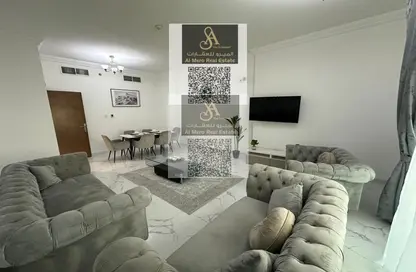 Apartment - 2 Bedrooms - 3 Bathrooms for rent in Oasis Tower - Al Rashidiya 1 - Al Rashidiya - Ajman