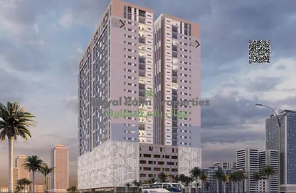 Apartment - 1 Bedroom - 2 Bathrooms for sale in Bluebell Residence - Al Amerah - Ajman Apartment - 1 Bedroom - 2 Bathrooms for sale in Bluebell Residence - Al Amerah - Ajman