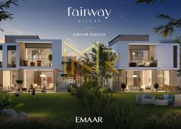 Villa - 4 bedrooms - 5 bathrooms for sale in Fairway Villas - EMAAR South - Dubai South (Dubai World Central) - Dubai