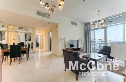 Apartment - 2 Bedrooms - 3 Bathrooms for rent in The Polo Residence - Meydan Avenue - Meydan - Dubai